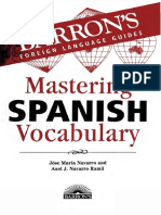 Mastering Spanish Vocabulary A Thematic Approach by José María Navarro Axel J. Navarro Ramil