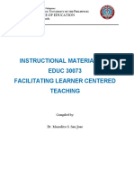 378 - Ok EDUC 30073 - Facilitating Learner Centered-Teaching - Manolito San Jose (Edited)