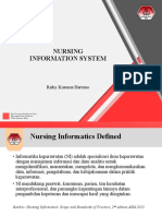 Nursing Informatics Sistem Informasi Keperawatan