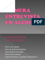 Primera Entrevista en Alcohol