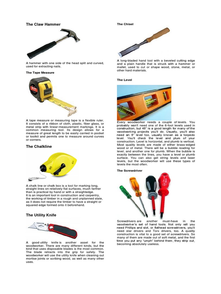 Equipment used in carpentry discount
