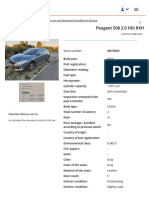 Peugeot 508 2.0 HDi RXH Port 240km