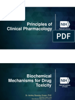 NIH Principles of Clinical Pharmacology: Biochemical Mechanisms of Drug Toxicity