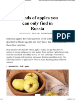 5 Kinds of Apples You Can Only Find in Russia - Russia Beyond
