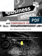 Etika Dan Budaya Perusahaan