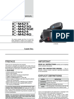 M423 - M423G - M423GE - M424 - M424G: Instruction Manual