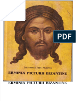 Dionisie Din Furna Erminia Picturii Bizantine