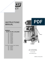 Manual Operativo Batidora Hobart HL200