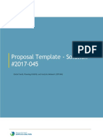 Proposal Template - Solution #2017-045: (Publish Date)