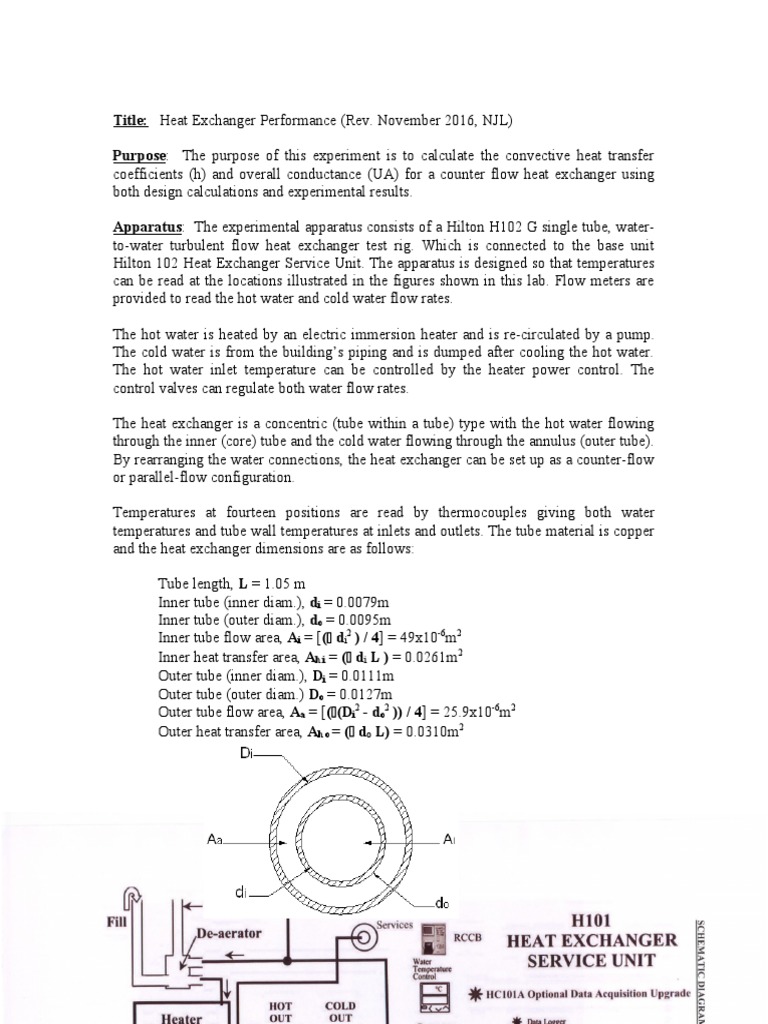 Heat Exchanger Performance Analysis | PDF | Heat Transfer | Heat Exchanger
