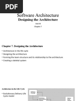 Software Architecture - Unit 3