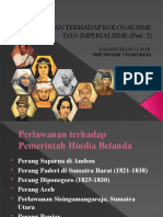 Perlawanan Terhadap Kolonialisme Dan Imperialisme (Part. 2)