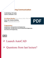 AutoCAD Lecture 5 Annotation & Layers