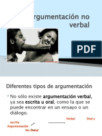 Argumentación No Verbal