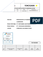 Prosedur Lifting Plan & Installation of Condensing System Package