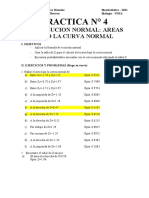 Práctica 4 Areas Bajo La Curva Normal