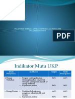 Indikator Mutu Layanan Klinis Bulan Agustus 2019