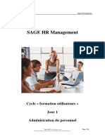 HRM101 - Sage HR Management - Administration du Personnel - jour1