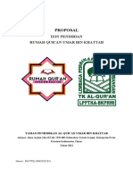 Proposal Izin Opersional TPQ Umar Bin Khattab