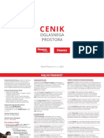 Cenik Finance 2022