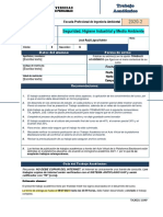 2404 - 24510 Seguridad, Higiene Industrial y Medio Ambiente: Datos Del Alumno: Forma de Envío