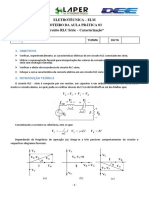 Circuito RLC Série - Caracterização Experimental