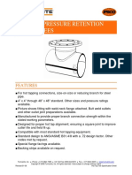 Split Tee Hot Tap Fitting Spec Sheet