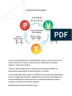 Ley General de Los Gases