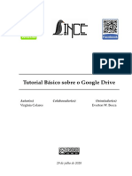 Tutorial Básico Sobre o Google Drive: Autor (Es) Colaborador (Es) Orientador (Es)