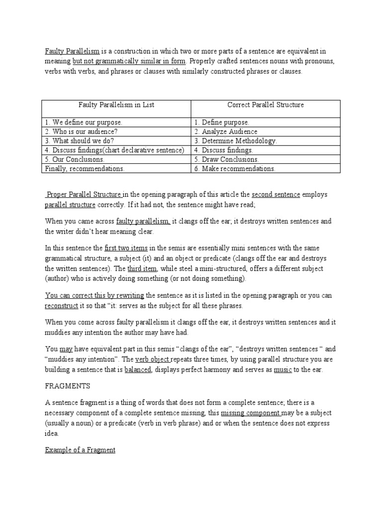 Portfolio PDF Sentence (Linguistics) Subject (Grammar)