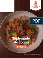 Diplomado de Cocina Oriental - Chi Jau Kay, Apakay y Limonkay