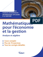 Mathématiques Pour L'économie Et La Gestion