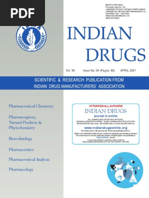 Durga 2021 | PDF | Pharmaceutical Sciences | Pharmacology