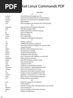 All Kali Linux Commands - @CahierJaune