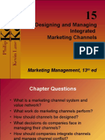 Designing and Managing Integrated Marketing Channels