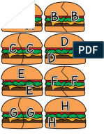 Summer Cheeseburger - ABC Puzzles