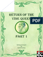 Return of The Vine Queen: Writing & Artwork by Gabriel Galway
