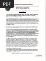 FBI Intelligence Bulletin On Conspiracy Theories and Domestic Violent Extremism