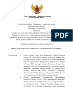 Perbawaslu No. 9 Tahun 2016 TTG Perubahan Perbawaslu No. 11 Tahun 2015 TTG Pengawasan Dana Kampanye