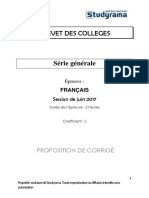 Brevet Des Colleges: Série Générale