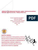 Seminarioen Seguridad Privada Sobre Tecnicas de Defensa de Tipo Policial - Chiloe 2019
