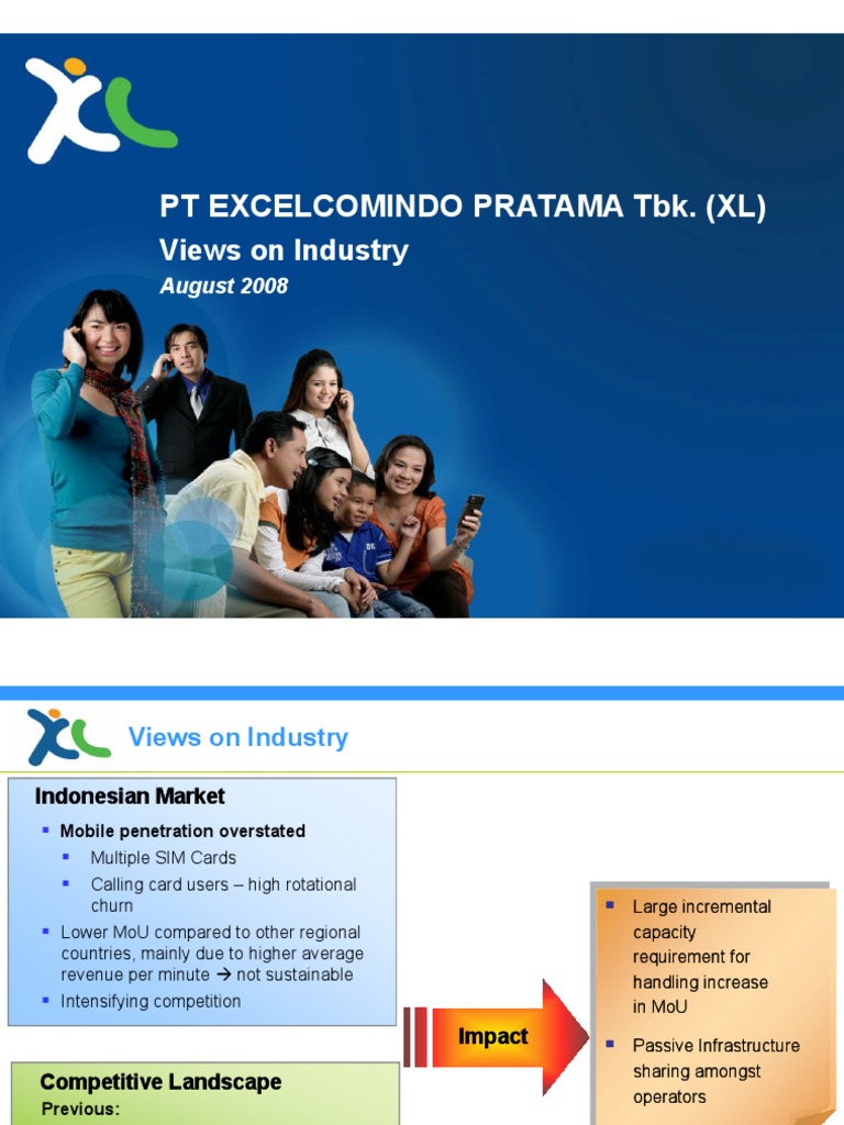 PT Pratama Tbk. (XL) Views On Industry PDF Tariff
