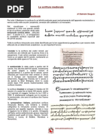 Scrittura-Medievale