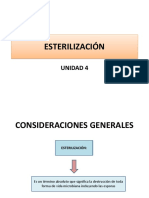 Esterilización: consideraciones generales sobre métodos y agentes