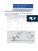 Preparándote para Una Entrevista