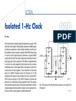 Isolated 1-Hz Clock: Small Circuitscollection