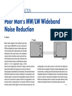 Poor Man's MW/LW Wideband Noise Reduction: Small Circuitscollection