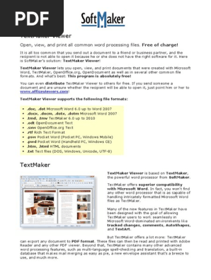 TextMaker Viewer