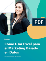 Cómo Usar Excel para El Marketing Basado en Datos