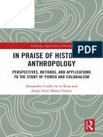 In Praise of Historical Anthropology